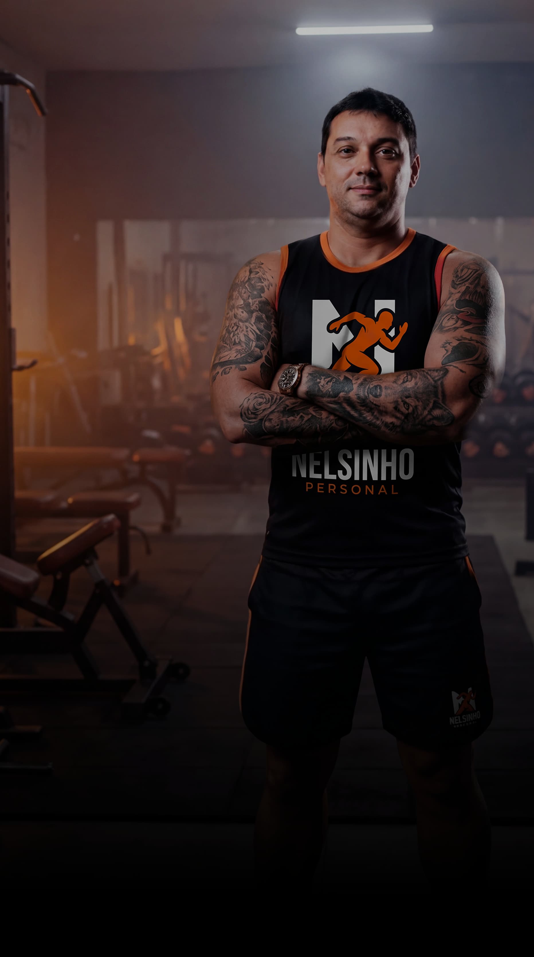 Nelsinho Personal treinando aluno